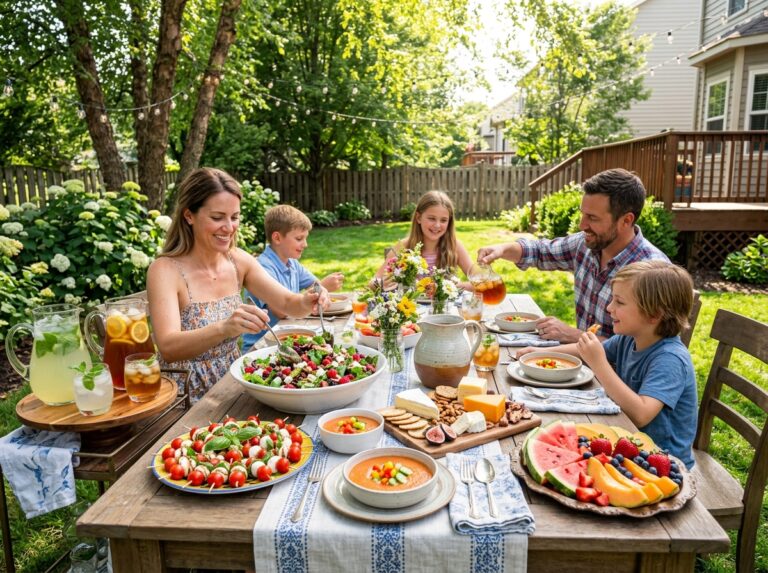 easy no cook summer dinners