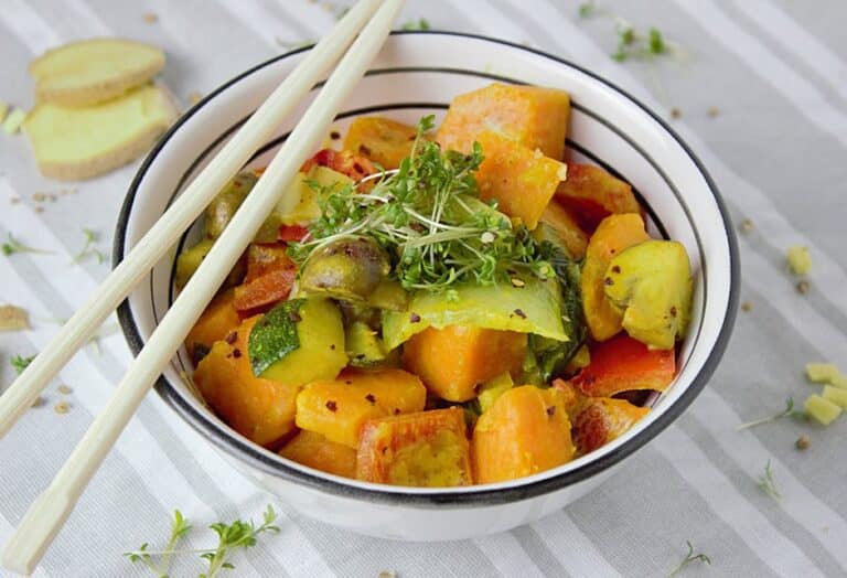 healthy vegetable stir fry