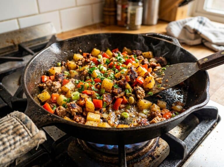 4 ingredient breakfast hash