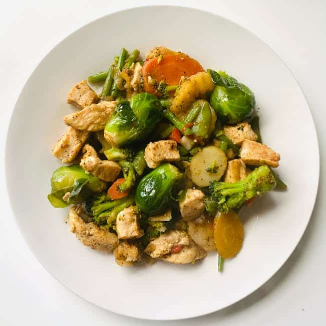 chicken stir fry low calorie