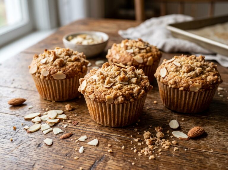 easy almond flour muffins