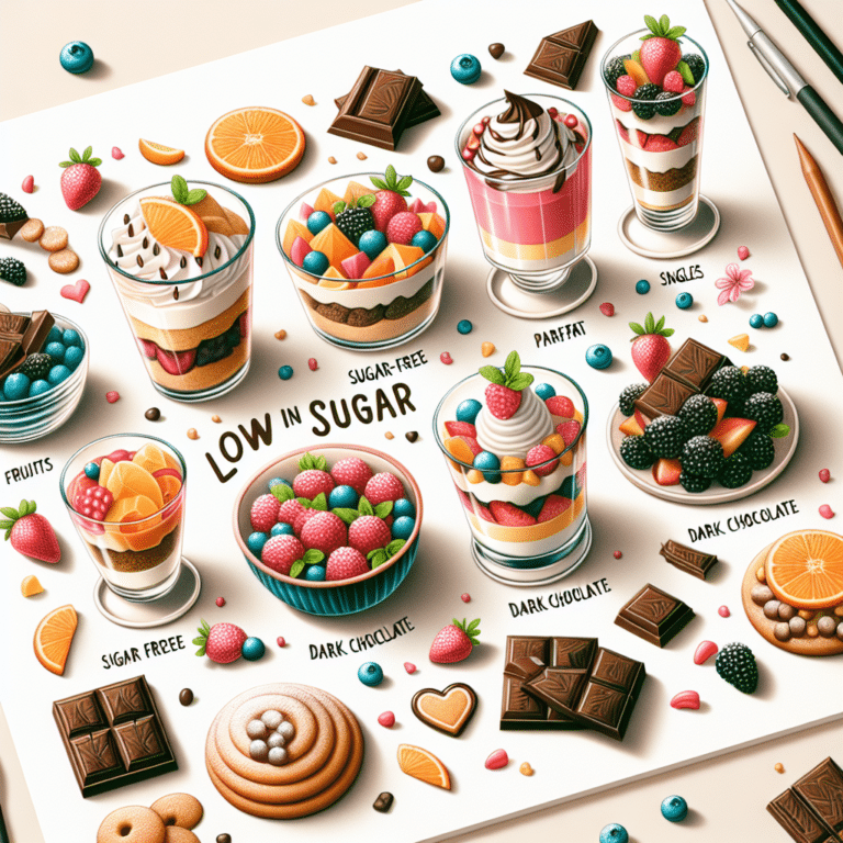 Low-Sugar Dessert Ideas for Singles