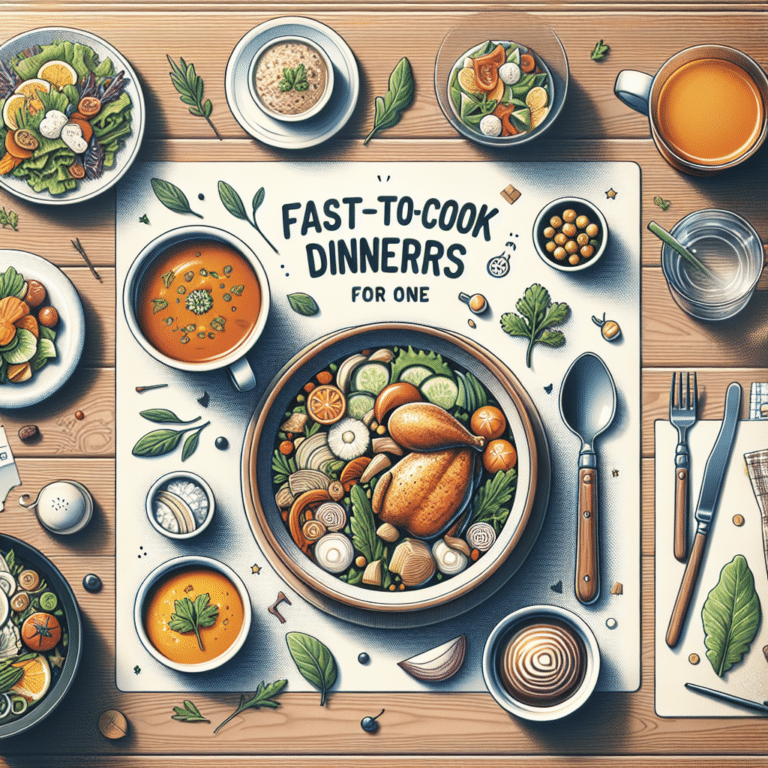 Fast-to-Cook Dinners for One