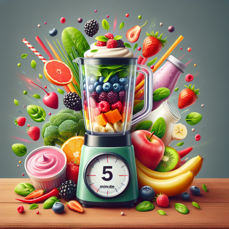 5-Minute Smoothie Recipes Perfect for Singles