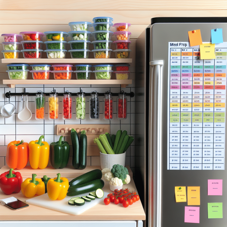 Meal Prep Tips for Tiny Kitchens
