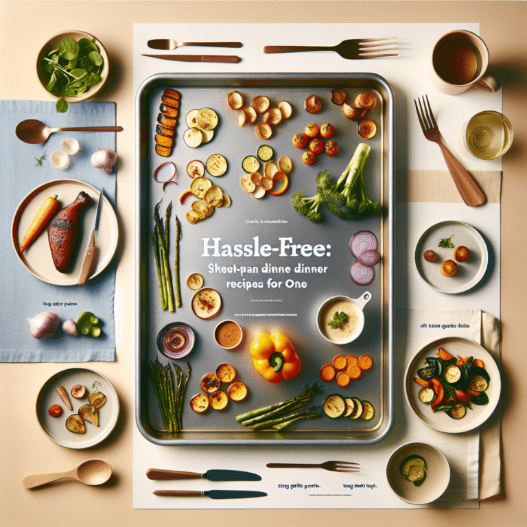  "Hassle-Free: Sheet-Pan Dinner Recipes for One