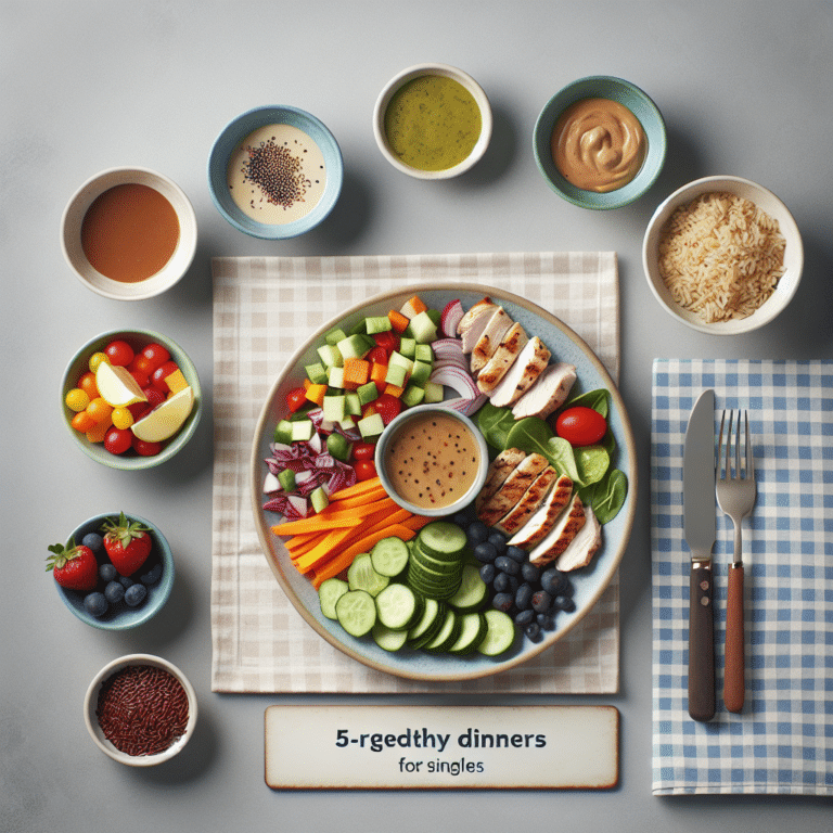 5-ingredient Healthy Dinner Recipes for Singles